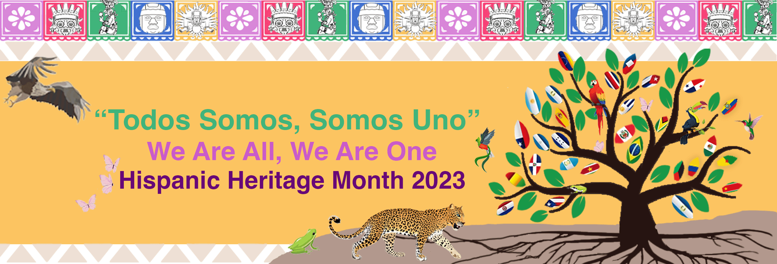 Happy Hispanic Heritage Month! Join us in celebrating our Hispanic and Latin  American roots.